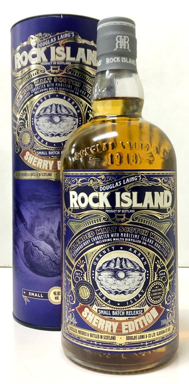 ダグラスレイン　ブレンデッドモルト　ロック アイランド　シェリーエディション　バッチ2　46.8度　700ml