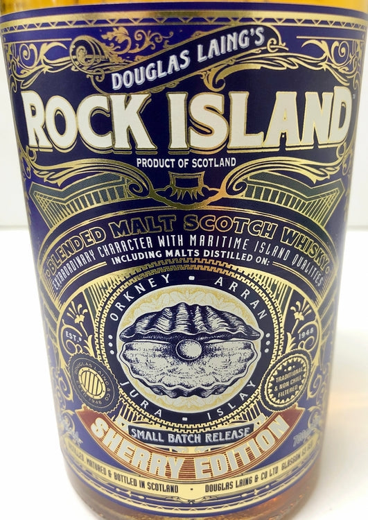 ダグラスレイン　ブレンデッドモルト　ロック アイランド　シェリーエディション　バッチ2　46.8度　700ml
