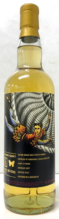 ウイスキーエージェンシー＆スリーリバース　アートワーク　レダイグ　2007　14年　ホグスヘッド　53.4度　700ml