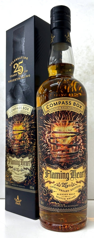 コンパスボックス　フレイミングハート　8th　25th　ANNIVERSARY  EDITION　48.9度　700ml