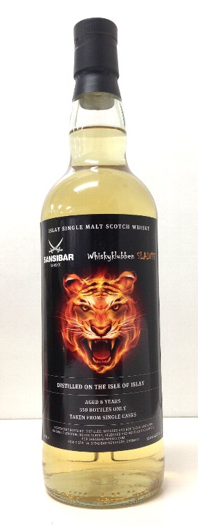 サンジバー　Sweden　Whiskyclub　Slainthe　タイガー　ラベル　アイラ　Sモルト