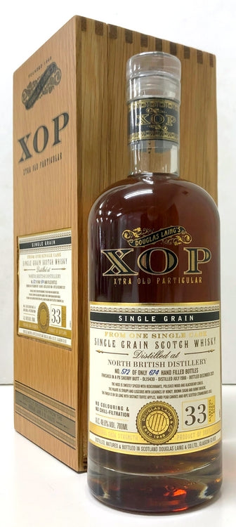 ダグラスレイン　エクストラ　オールドパティキュラー　ノースブリティッシュ　1988　33年　シェリー　48.6度　700ml