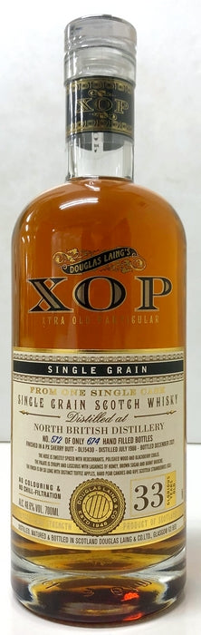 ダグラスレイン　エクストラ　オールドパティキュラー　ノースブリティッシュ　1988　33年　シェリー　48.6度　700ml