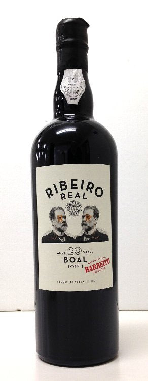 バーベイト　マデイラ リベイロ・レアル ブアル 20年　20度　750ml