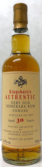 キングスバリー　オーセンティック　ラム　エンモア　1990　30年　55度　700ml