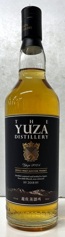 YUZA　2024　シングルモルト　ジャパニーズウイスキー　51度　700ml