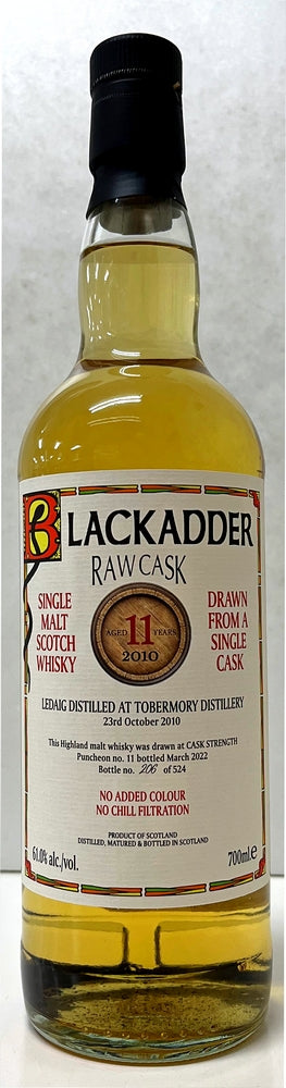 ブラックアダー　ロウカスク　レダイグ　2010　11年　61度　700ml