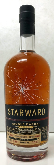 スターワード　2017　 ヘビーチャード　レッドワインカスク　57.8度　700ml