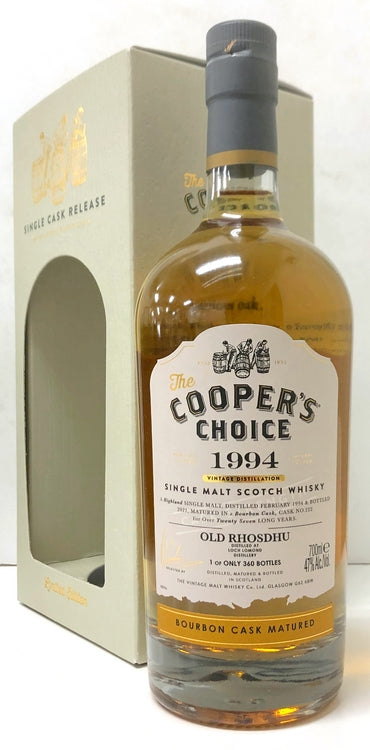 ザ・クーパーズチョイス　オールド・ロスデュー　1994　27年　47度　700ml