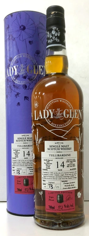 レディ オブ ザ グレン　タリバーディン　バレル+オロロソシェリーカスクフィニッシュ　2006　14年　57.3度　700ml