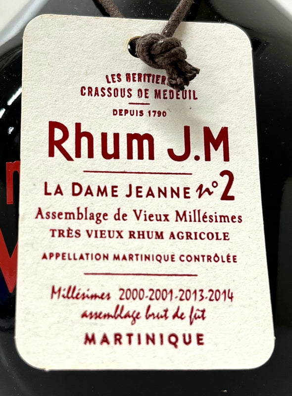 ラムJ.M　ダム・ジャンヌ #2　45.9度　700ml