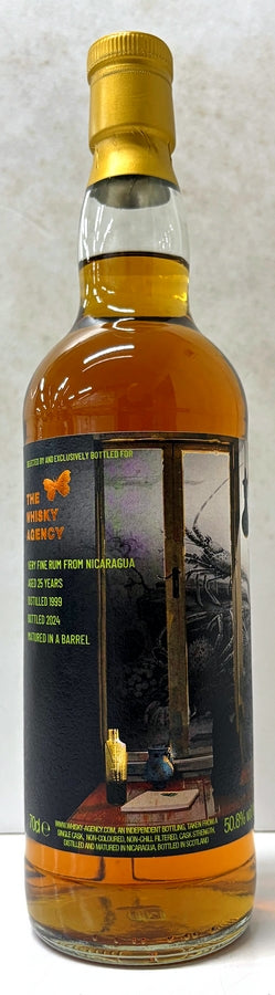 THE WHISKY AGENCY NICARAGUA RUM 1999 25yo BARRE 50.8% 700ml