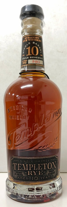 テンプルトン　ライウイスキー　10年　リザーブ　52度　750ml