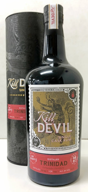 キルデビル　シングルカスク・ラム　トリニダード　フェルナンデス　1999　21年　61.5度　700ml