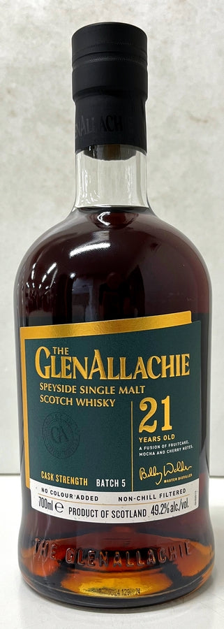 グレンアラヒー　21年　49.2度　700ml