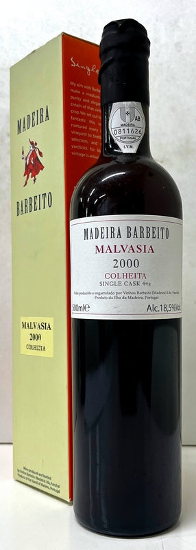 バーベイト　マルヴァージア　シングルカスク　2000 18.5度　500ml
