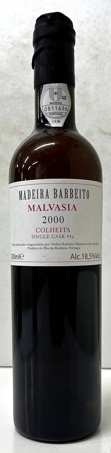 バーベイト　マルヴァージア　シングルカスク　2000 18.5度　500ml