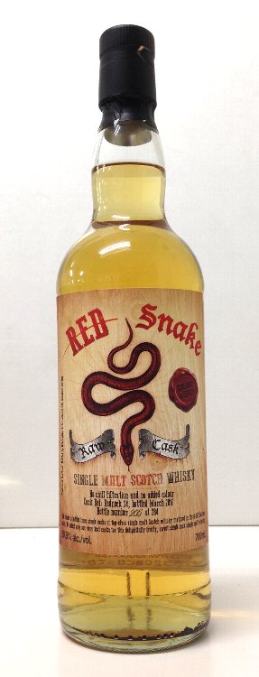 レッドスネーク　ロウカスク　レッドネック　24　クリーミー&スパイシー　59.8度　700ml