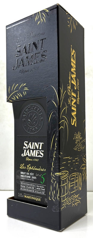セント・ジェームス　 レ・エフェメール ブリュット ド　フ　2005　54.4度　700ml