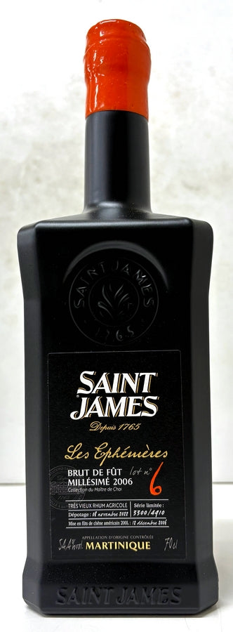 セント・ジェームス　 レ・エフェメール ブリュット ド　フ　2006　54.4度　700ml