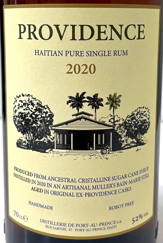 ラ・メゾン・ド・ウイスキー　ポルトープランス　2020　プロヴィデンス　3年　52度　700ml