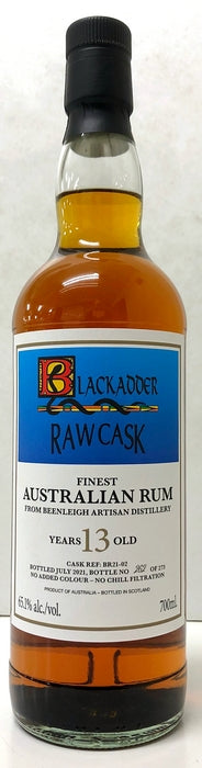 ブラックアダー　ロウカスク　オーストラリアン  ラム 　2007　13年　Cask Ref: BR21-02　65.1度　700ml