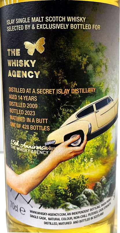 ザ・ウイスキー エージェンシー 15周年記念 シークレットアイラディスティラリー 2009 14年 50.7度 700ml