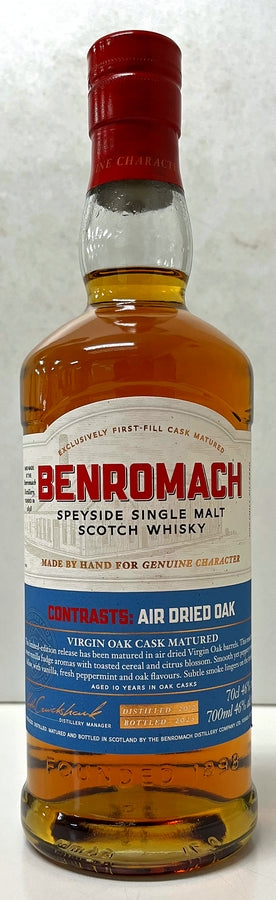 ベンロマック　バージンオーク　エアドライ　2012　46度　700ml