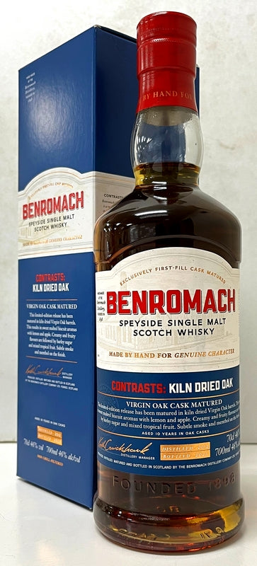 ベンロマック　バージンオーク  キルンドライ　2012　46度　700ml