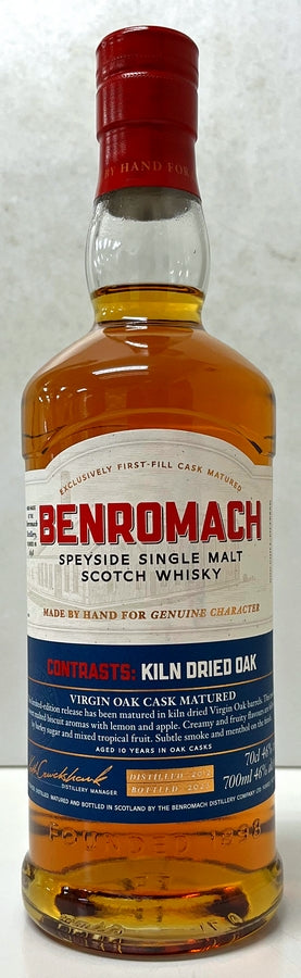 ベンロマック　バージンオーク  キルンドライ　2012　46度　700ml