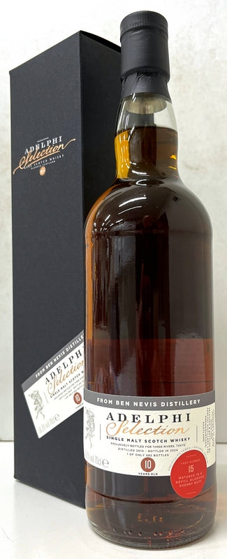 for THREE RIVERS ADELPHI BENNEVIS 2013 10yo OLOROSO SHERRY BUTT 59.3% 700ml