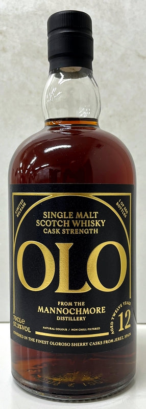 グローバルウイスキー　オロ　マノックモア　2011　12年　1st Fill Oloroso Sherry Finish Hogshead　57.3度　700ml