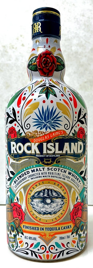 ダグラスレイン　ブレンデッドモルト　ロック アイランド　テキーラディション　48度　700ml