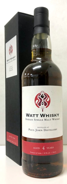 ワットウイスキー　ポールジョン　2016　4年　57.1度　700ml