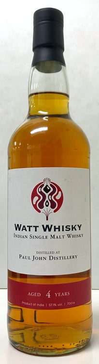 ワットウイスキー　ポールジョン　2016　4年　57.1度　700ml