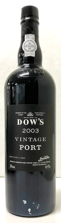 ダウズ　ヴィンテージポート　2003　750ml