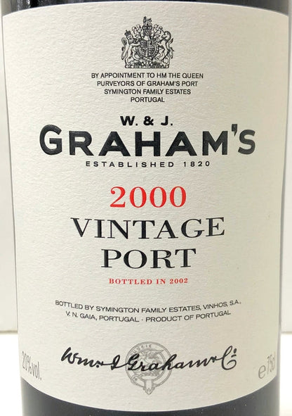 グラハム　ヴィンテージポート　2000　750ml
