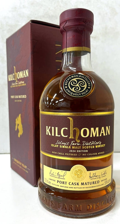 キルホーマン　ポートワインカスク　6年　50度　700ml