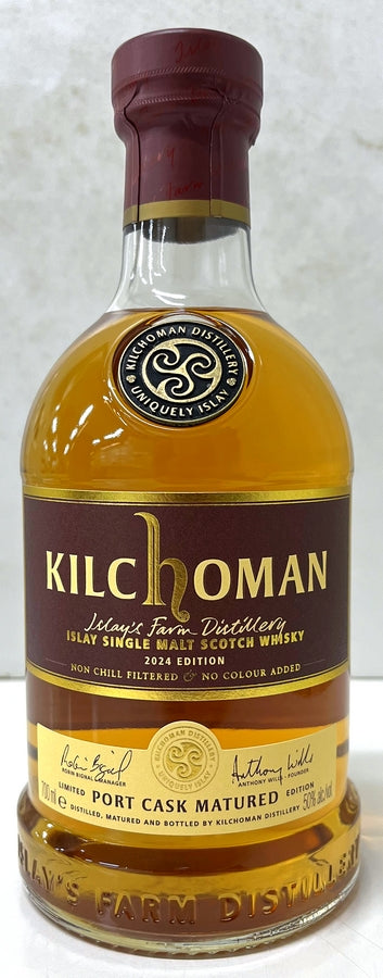 キルホーマン　ポートワインカスク　6年　50度　700ml