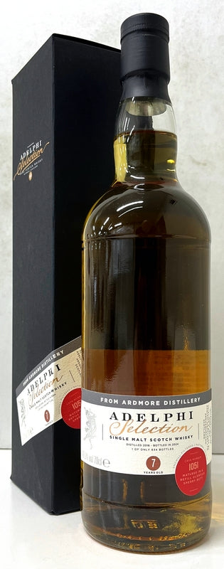 アデルフィ　アードモア　2016　7年　リフィルオロロソシェリーバット　61.1度　700ml