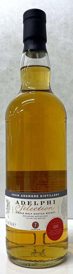 アデルフィ　アードモア　2016　7年　リフィルオロロソシェリーバット　61.1度　700ml