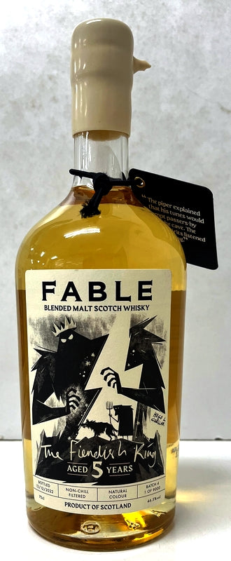 フェイブル　ブレンデッドモルト　バッチ4　ザ・フィーンディシュ・キング　5年　46.5度　700ml