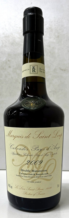 マルキ・ド・サンループ 2009 ヴィンテージ シングルカスク ヴァニュルスワイン カスクフィニッシュ 46.3度 700ml