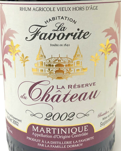 ラ・ファボリット　ラ　レゼルブ　ドゥ　シャトー　2002　41.2度　700ml