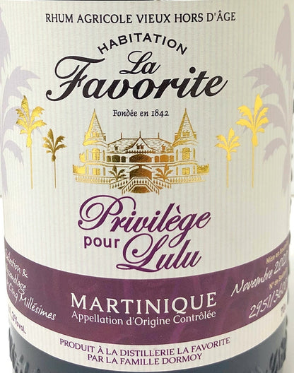 ラ・ファボリット　プリビレージュ　プール リュリュ　バッチ2　41.3度　700ml