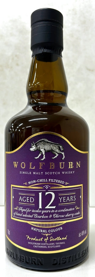 ウルフバーン　12年　46度　700ml
