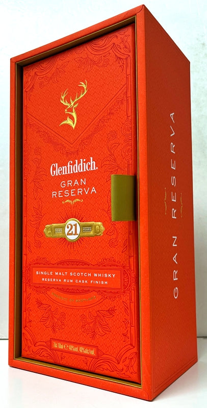 グレンフィディック　21年　グランレゼルヴァ　40度　700ml
