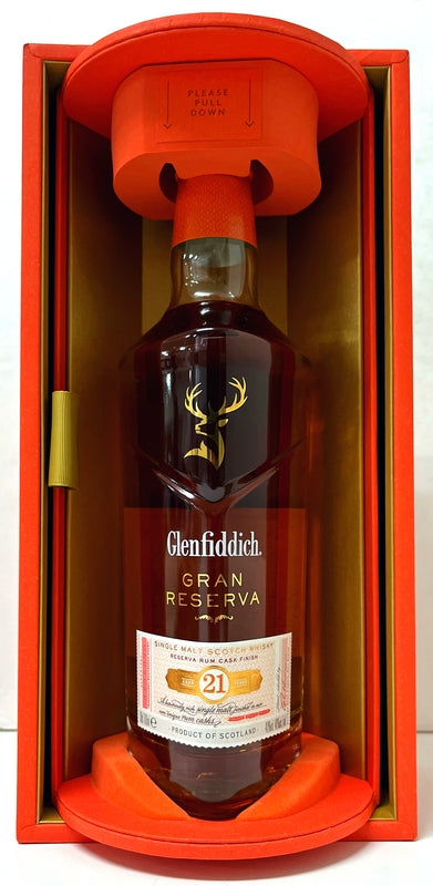 グレンフィディック　21年　グランレゼルヴァ　40度　700ml
