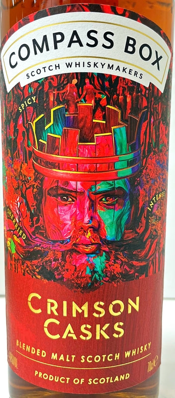 コンパスボックス　コアコレクション　クリムゾンカスク　ブレンデッドモルトウイスキー　46度　700ml