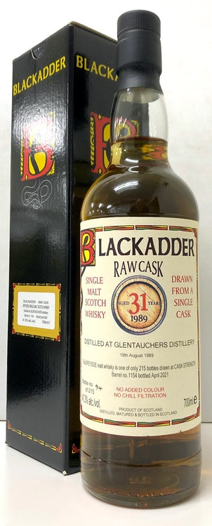 ブラックアダー　ロウカスク　グレントファース　1989　31年　41.3度　700ml